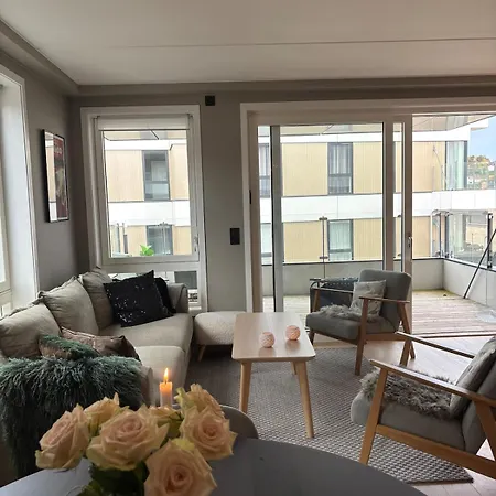 Modern With Perfect Location Lejlighed Sandefjord